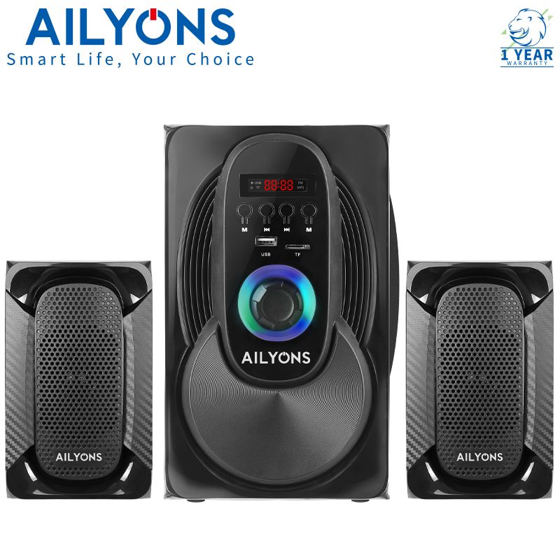 LYONS ECS2402 woofer Multimedia Speaker With Powerful Amplifier 18000 PMPO Output Power 20W+10W*2【HOT】