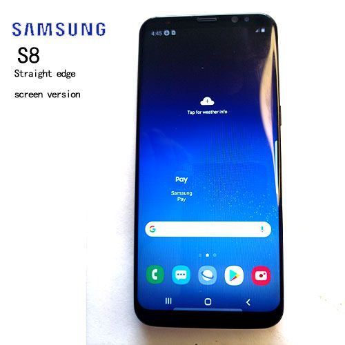 Refurbished samsung galaxy s8 64GB 5.8'' Fingerprint unlocking 3000mAh Battery Smart Phones Dual SIM 120MP+8MP Camera Mobile phones Qualcomm Direct screen version Perfect screen perfect battery body
