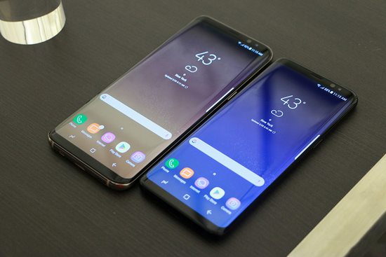 Refurbished samsung galaxy s8 64GB 5.8'' Fingerprint unlocking 3000mAh Battery Smart Phones Dual SIM 120MP+8MP Camera Mobile phones Qualcomm Direct screen version Perfect screen perfect battery body