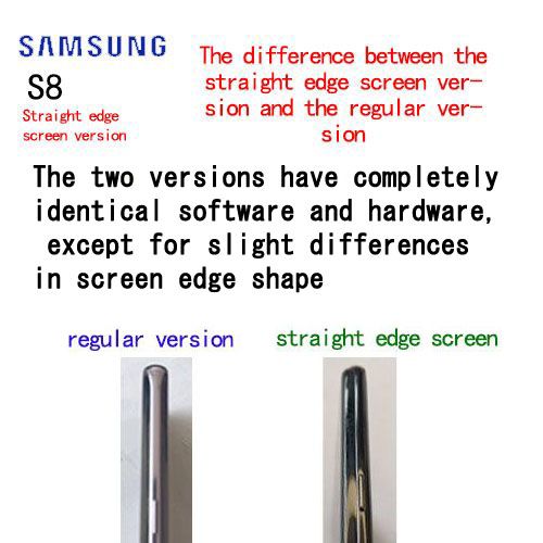Refurbished samsung galaxy s8 64GB 5.8'' Fingerprint unlocking 3000mAh Battery Smart Phones Dual SIM 120MP+8MP Camera Mobile phones Qualcomm Direct screen version Perfect screen perfect battery body