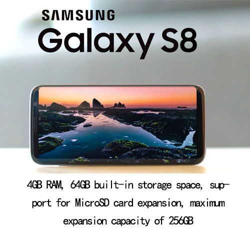 Refurbished samsung galaxy s8 64GB 5.8'' Fingerprint unlocking 3000mAh Battery Smart Phones Dual SIM 120MP+8MP Camera Mobile phones Qualcomm Direct screen version Perfect screen perfect battery body