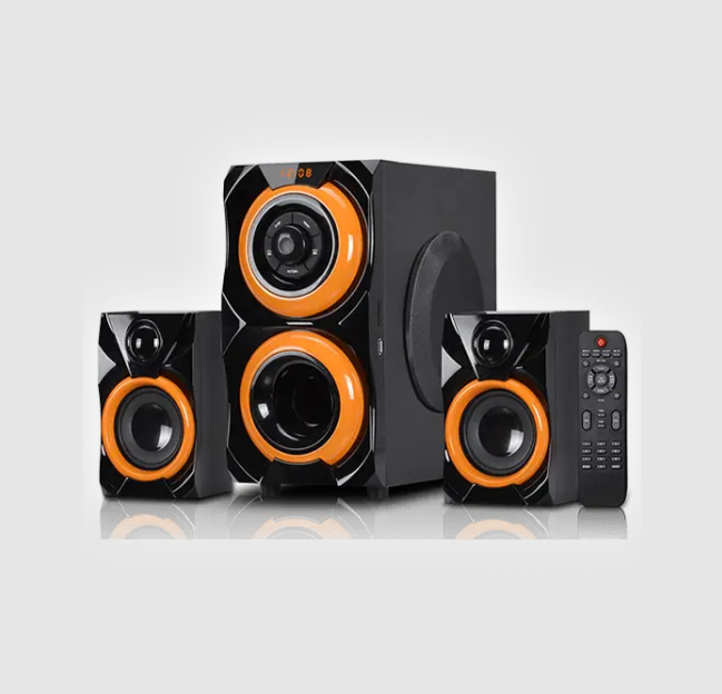 New Arrival! 2.1 CHANNEL Sayona  Multimedia Subwoofer Speaker System Sub woofer Black SHT-1212 BT, P.M.P.O 7000W