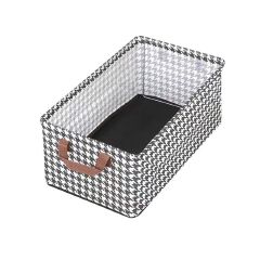 [Buy More Save More]Jaza Keja Foldable Clothes Closet Organizer Inner Layer Handle Fabric Storage Baskets Box Steel Frame Stackable Shelf Wardrobe for Clothes Toys