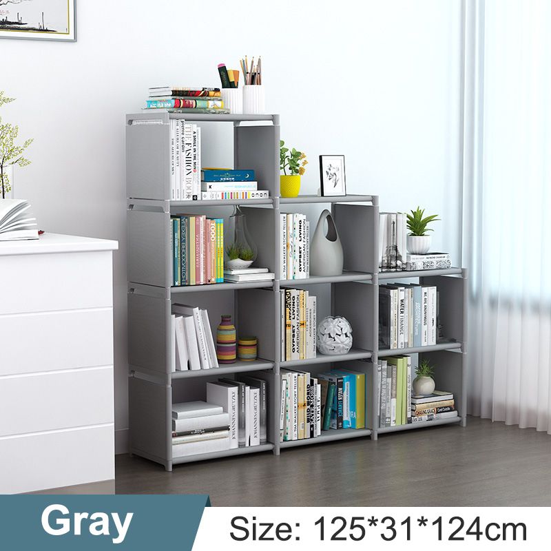 Jaza Keja 9 Cube Multifunctional Combination Storage Rack Book Shelf Clothes Wardrobe Toys Shoes Rack Stand Rack Self