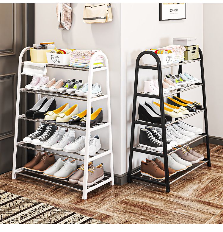 Jaza Keja 4 5 Layers A Shaped Shoe Rack for Closet Shoe Storage Organizer Assembled Shoe Rack for Hallway Bedroom Garage Dorm