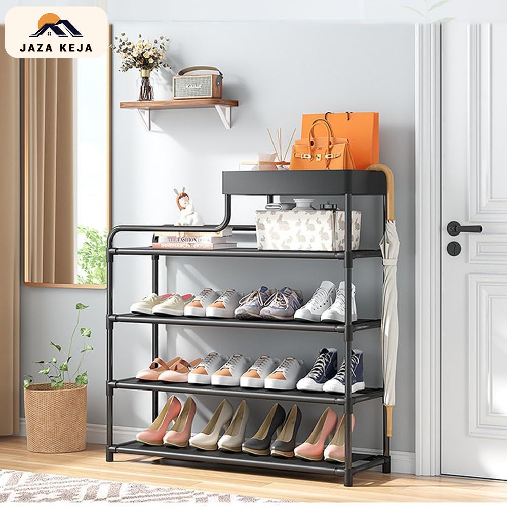 Common Corridor Shoe Rack Exclusive discounts for Jaza Keja 5 6 Layers 60cm Metal Vertical Shoe ...
