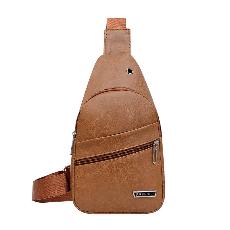 New Arrival Men Bags Messenger Shoulder Bags Chest Bags PU Bags