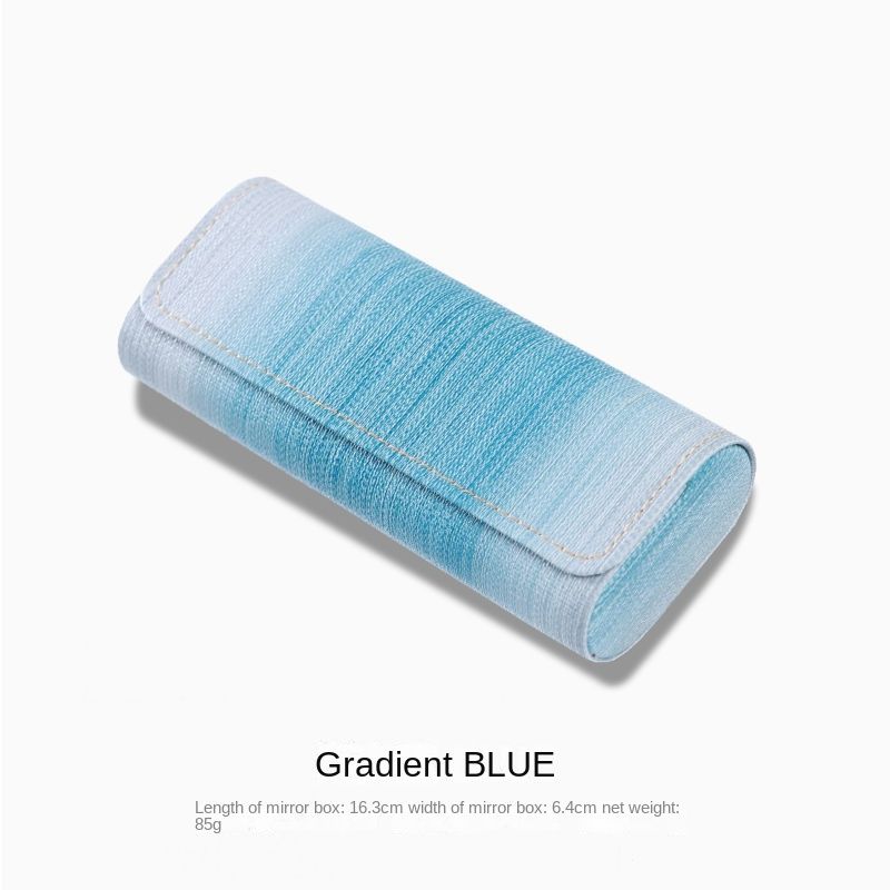 Glasses Case Rainbow Drop-resistant Large-frame Portable Sunglasses Case for Men and Women Ins Fresh and Simple Girls Heart for Students