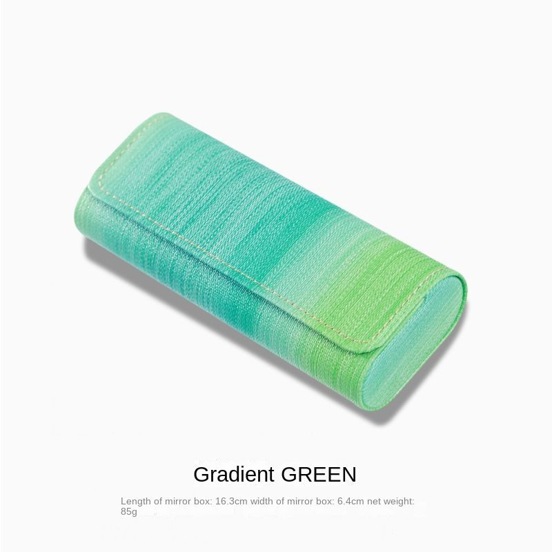 Glasses Case Rainbow Drop-resistant Large-frame Portable Sunglasses Case for Men and Women Ins Fresh and Simple Girls Heart for Students