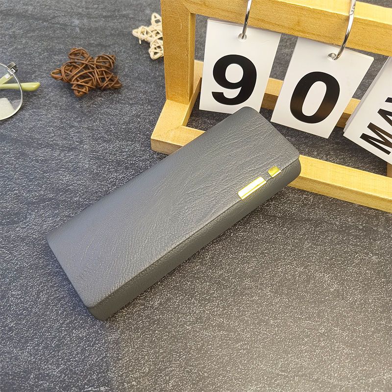 New Style Portable Anti-pressure High-level Sense Simple Leather Large-capacity Glasses Storage Box for Men and Women Students