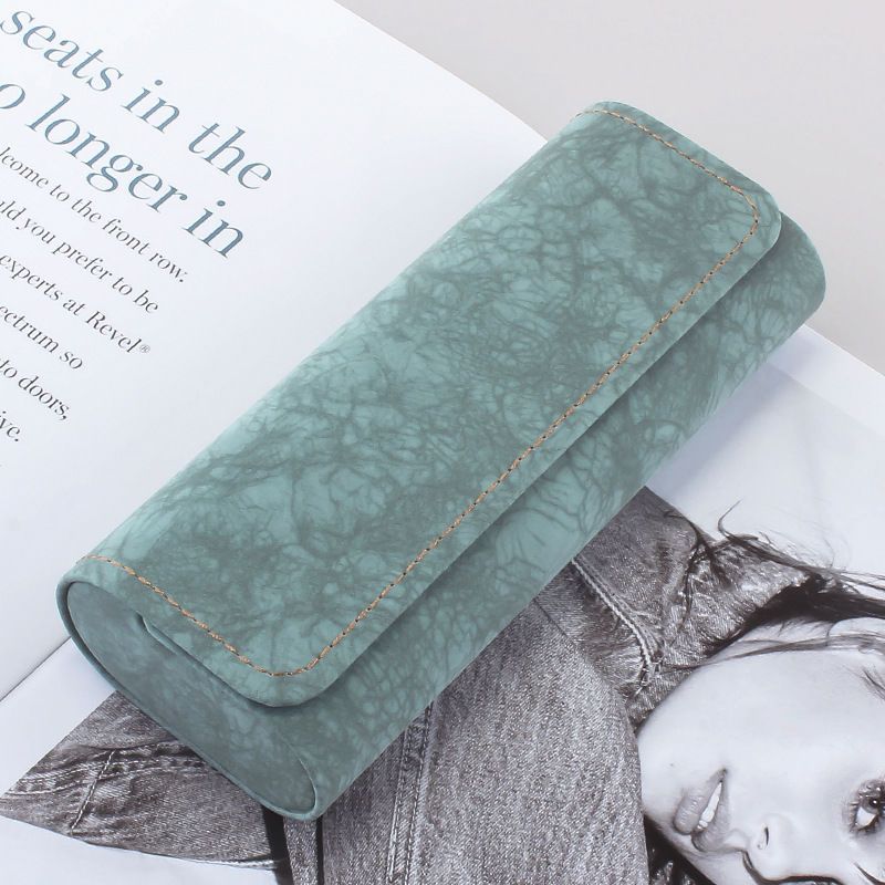 Glasses Case Women's Light Luxury High-end Fresh and Simple Ins Magnetic Absorbing Drop-resistant Simple Dirty-resistant Retro Mearvision Box