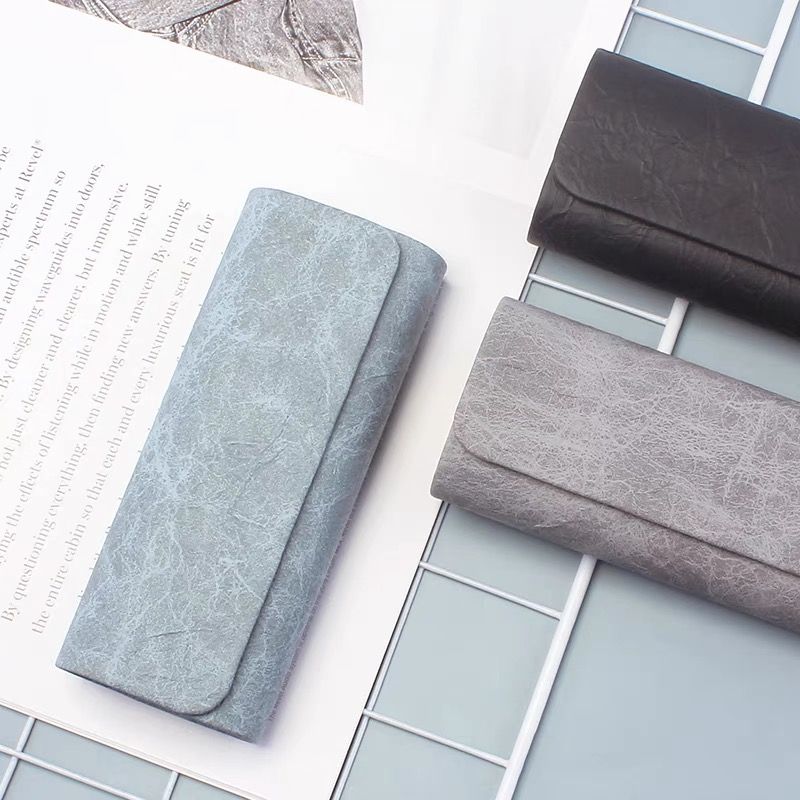 Glasses Case Women's Light Luxury High-end Fresh and Simple Ins Magnetic Absorbing Drop-resistant Simple Dirty-resistant Retro Mearvision Box