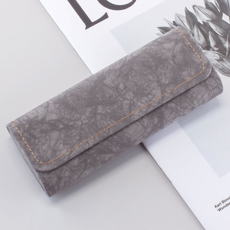 Glasses Case Women's Light Luxury High-end Fresh and Simple Ins Magnetic Absorbing Drop-resistant Simple Dirty-resistant Retro Mearvision Box
