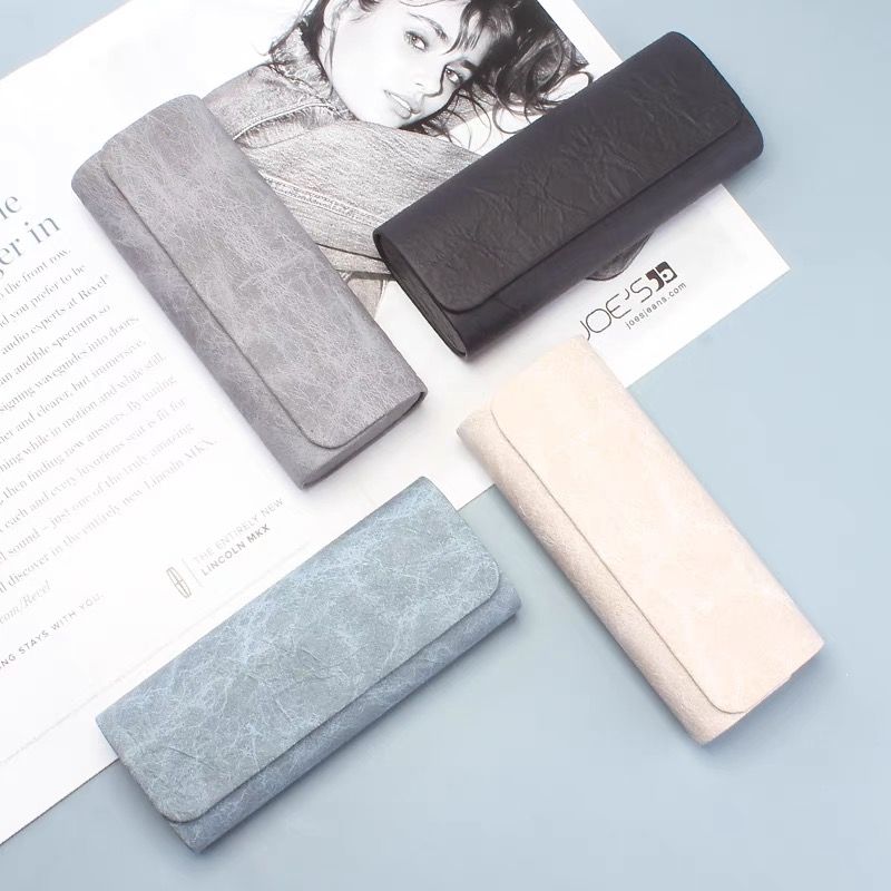 Glasses Case Women's Light Luxury High-end Fresh and Simple Ins Magnetic Absorbing Drop-resistant Simple Dirty-resistant Retro Mearvision Box