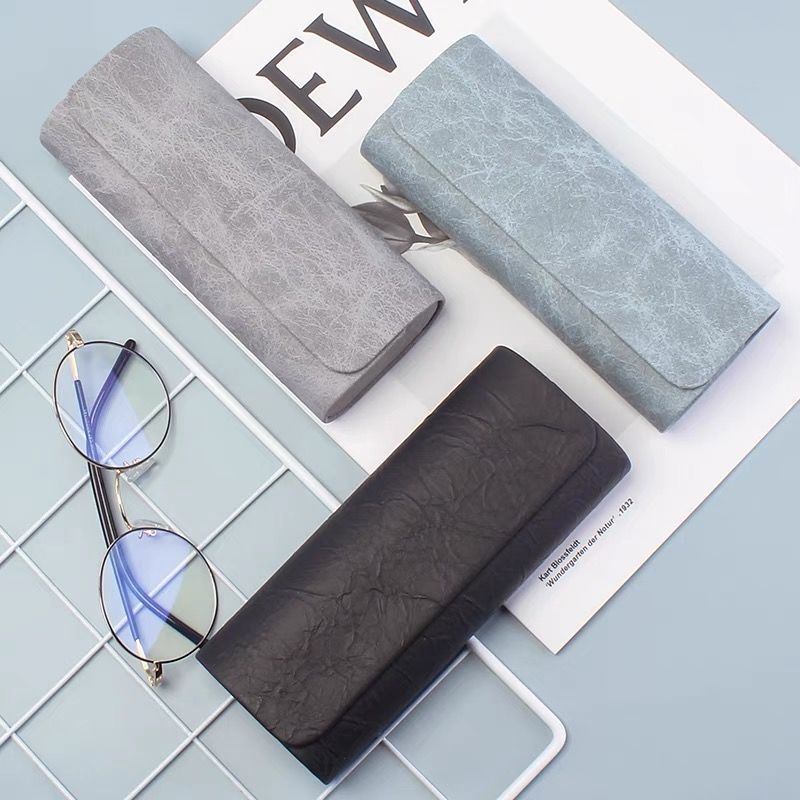 Glasses Case Women's Light Luxury High-end Fresh and Simple Ins Magnetic Absorbing Drop-resistant Simple Dirty-resistant Retro Mearvision Box