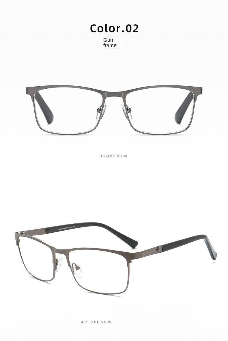 New Anti-blue Light Reading Glasses for the Elderly Women Reading Glasses Live Explosion Men's Business Glasses Frame