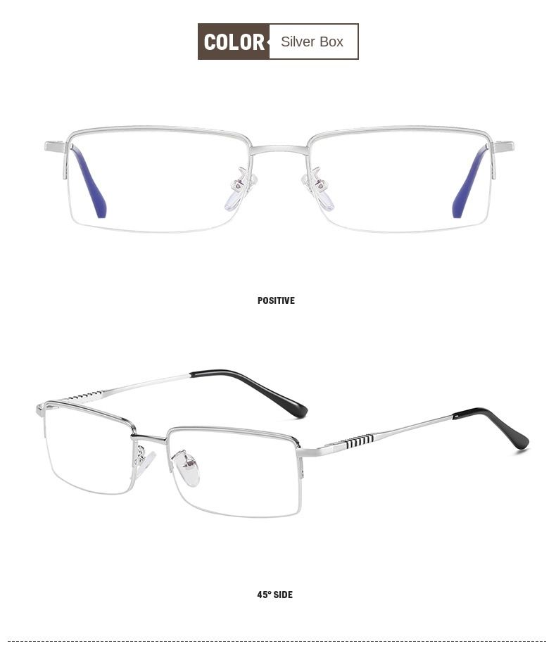 New Anti-blue Light Reading Glasses for the Elderly Women Reading Glasses Live Explosion Men's Business Glasses Frame