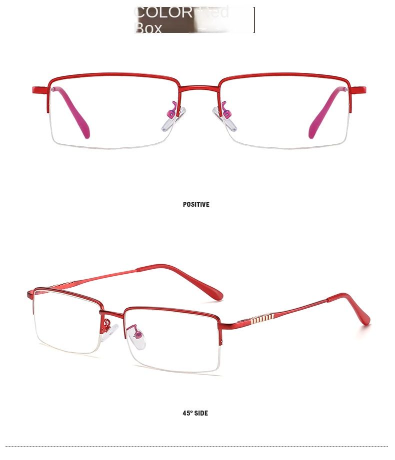 New Anti-blue Light Reading Glasses for the Elderly Women Reading Glasses Live Explosion Men's Business Glasses Frame