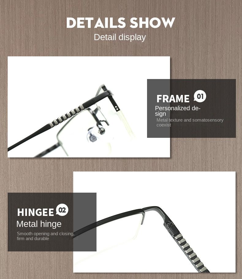 New Anti-blue Light Reading Glasses for the Elderly Women Reading Glasses Live Explosion Men's Business Glasses Frame