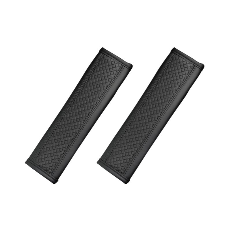2pcs/set Universal Car Seat Belt Shoulder Cover Comfortable PU Leather Safetybelt Protective Cover Auto Accessories Decorations