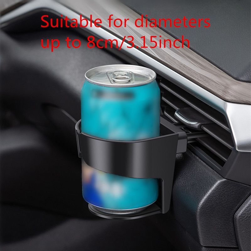 Universal Car Vent Cup Holder Air Outlet Clip Portable Bottled Canned Drink Water Cup Holder Auto Accessories