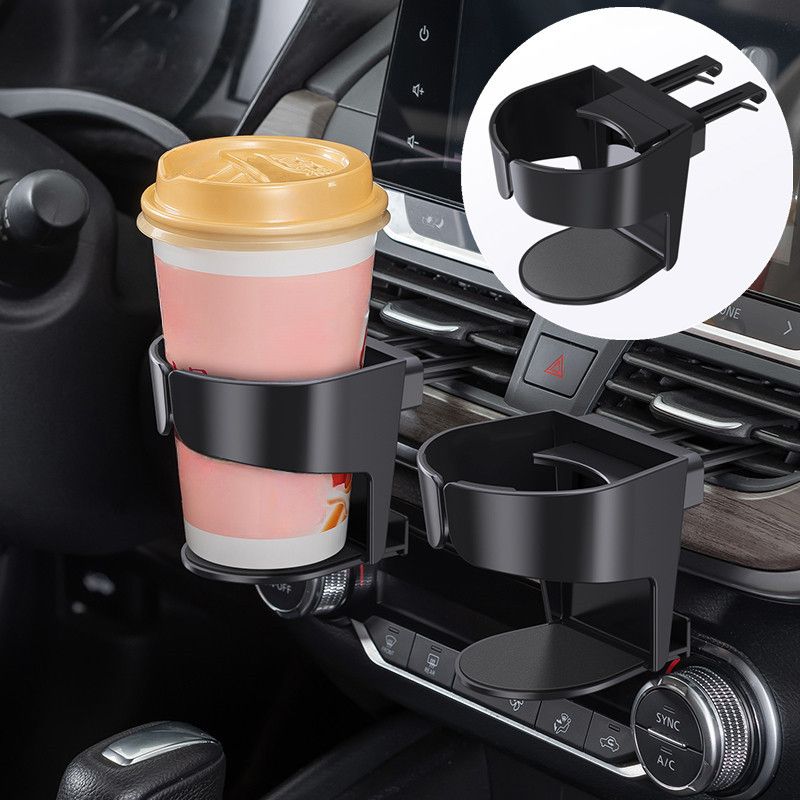 Universal Car Vent Cup Holder Air Outlet Clip Portable Bottled Canned Drink Water Cup Holder Auto Accessories