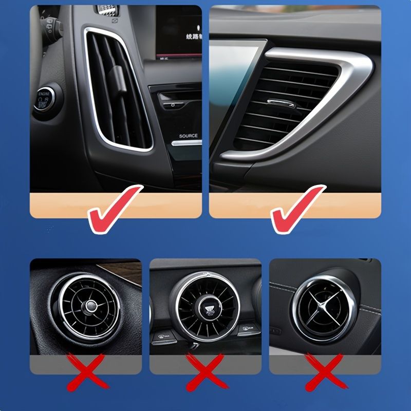 Universal Car Vent Cup Holder Air Outlet Clip Portable Bottled Canned Drink Water Cup Holder Auto Accessories