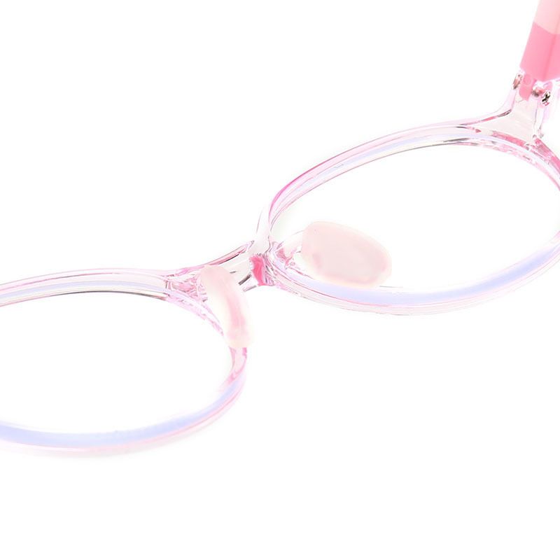 New Anti-blue Light Glasses Primary School Students Myopia Glasses Frame Female Children Silicone Glasses Frame 4-14 Years Old Glasses Frame