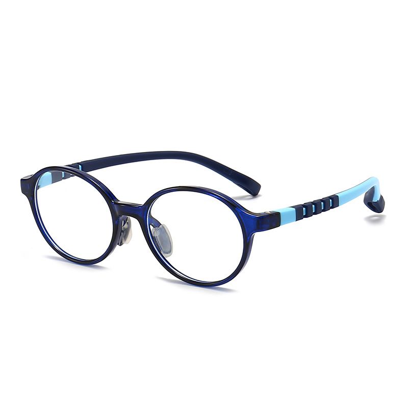 New Anti-blue Light Glasses Primary School Students Myopia Glasses Frame Female Children Silicone Glasses Frame 4-14 Years Old Glasses Frame