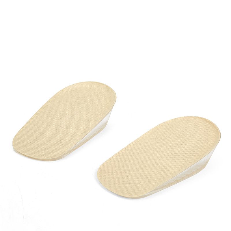 Silicone Heightening Pad Pu Insole Invisible Heightening Heel Pad Inner Heightening Pad Half Size Pad Insole Inner Heightening Pad