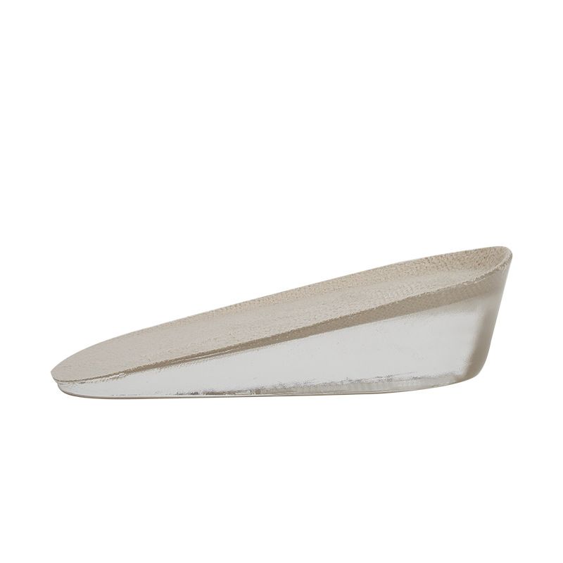 Silicone Heightening Pad Pu Insole Invisible Heightening Heel Pad Inner Heightening Pad Half Size Pad Insole Inner Heightening Pad