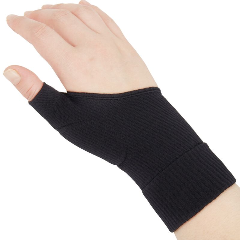 1PCS Wrist Guard Palm Guard Men's and Women's Joint Sports Sprain Elastic Wristband Warm Cold-proof Fitness Half Finger Gloves