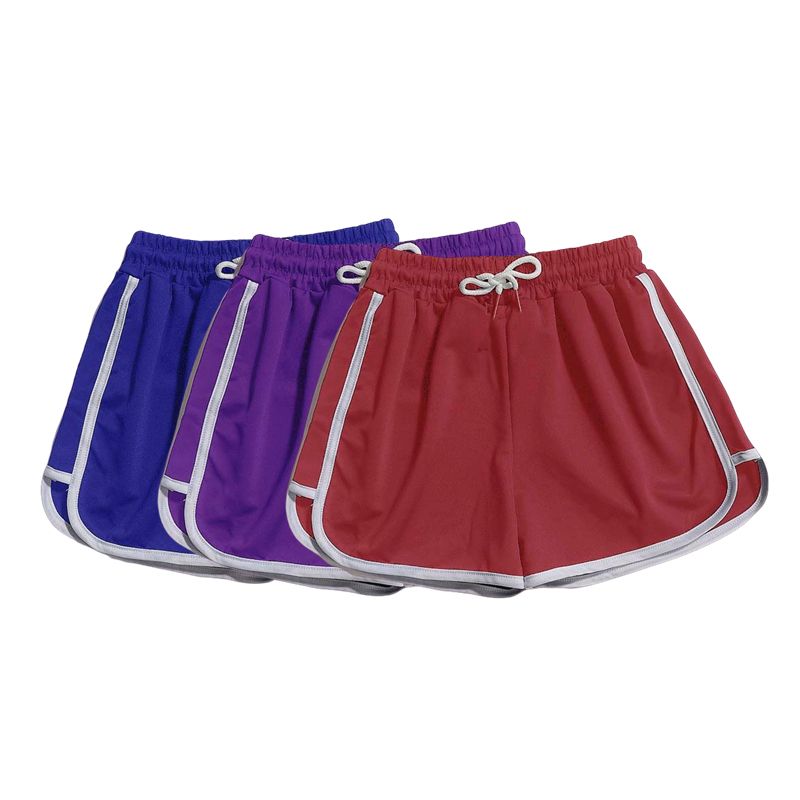 3 In 1 Women's Pyjamas Shorts 0.1 3pcs Girl's Gym Yoga Home Yoga Beach Shorts Lady Clothing Women's Breathable Comfortable Bottoms