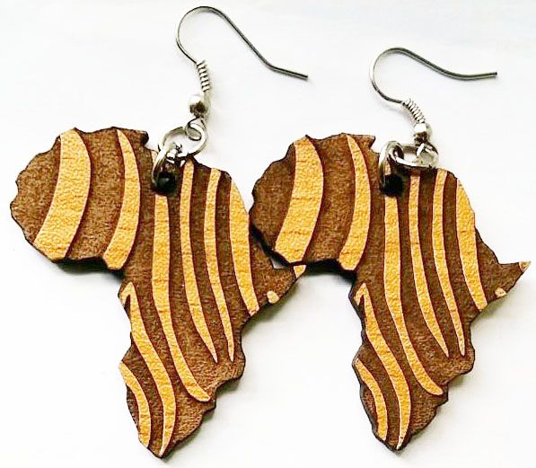 African customized earrings