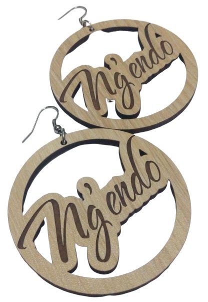 African customized earrings