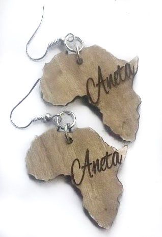 African customized earrings