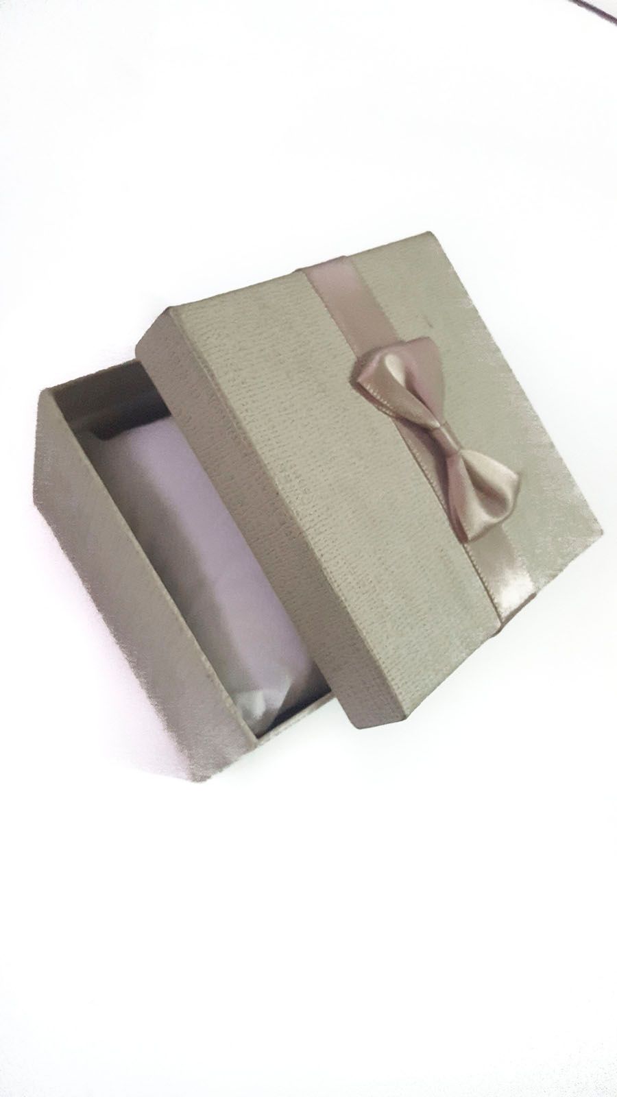 Luxury Grey Cube Gift Box