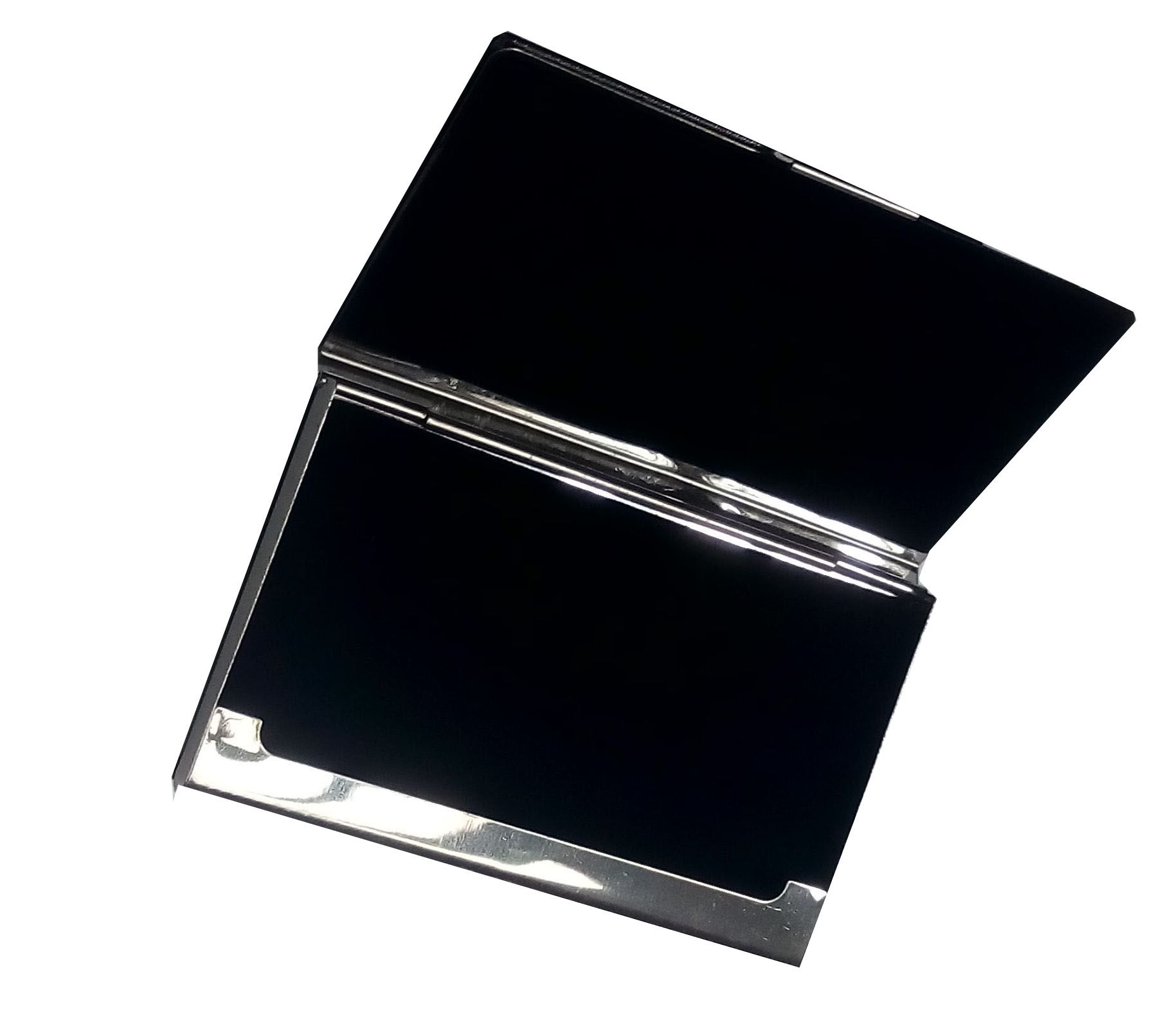 Customized Leather Card Holders Business Card Holder for Women &Men PU Leather & Stainless Steel
