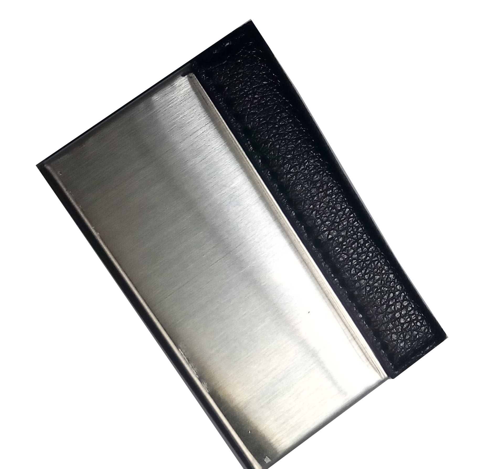 Customized Leather Card Holders Business Card Holder for Women &Men PU Leather & Stainless Steel
