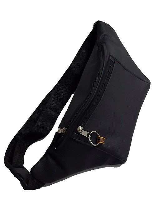Black leather waist bags and the Best Belt Bags and Fanny Packs