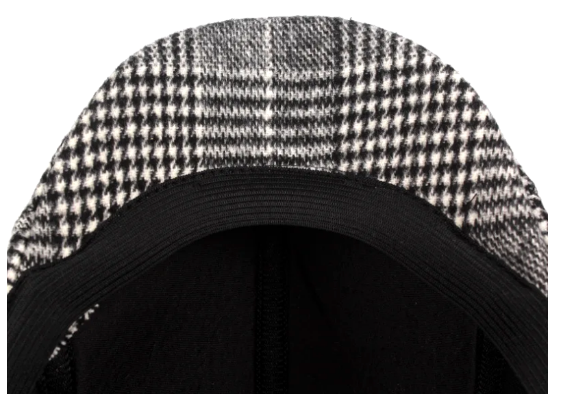 Striped newsboy caps are a stylish variation of the classic newsboy cap, featuring a distinctive striped pattern.