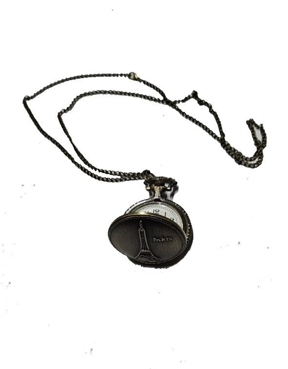 Timeless Elegance Eiffel Tower Pocket Watch symbol of Parisian charm and timeless elegance.