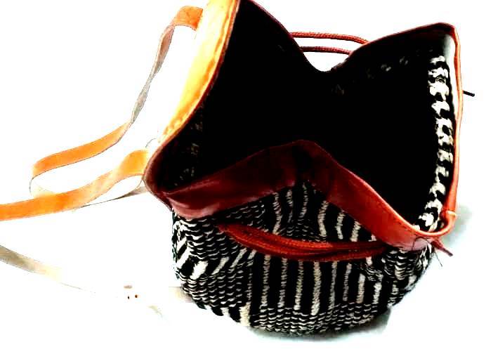 Multicolor Small Fancy Kiondo Backpack – a delightful fusion of style, functionality, and cultural flair