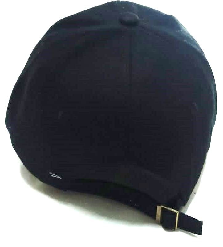 Step into effortless style and casual sophistication with this classic black baseball cap for men  Crafted with both comfort and fashion in mind
