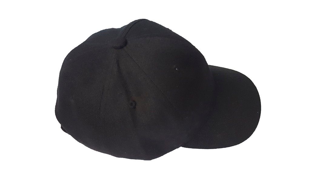 Step into effortless style and casual sophistication with this classic black baseball cap for men  Crafted with both comfort and fashion in mind