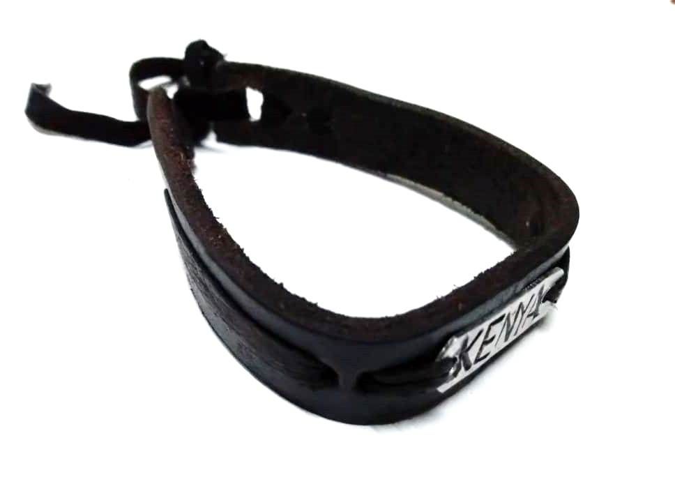 ChatGPT
Black pure leather engraved Kenyan bracelets for men offer a unique blend of cultural richness and contemporary style
