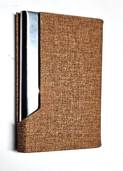 Discover the epitome of style and functionality with our premium brown card holder designed exclusively for men who value organization without compromising on sophistication.