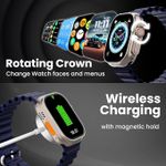 Smart Watch,49MM Display, Raise Hand Wake Up, Bluetooth Calling