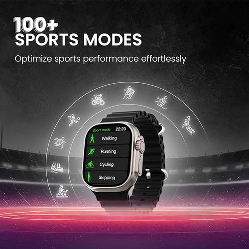 Smart Watch,49MM Display, Raise Hand Wake Up, Bluetooth Calling