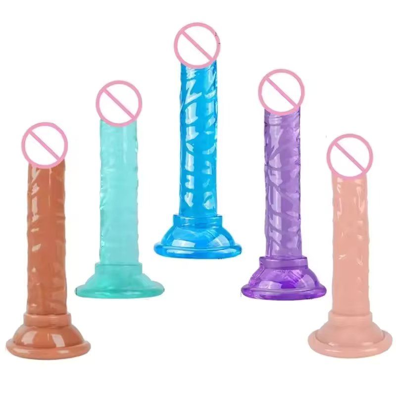 Silicone Women's G Spot Dildo Vaginal  Sex Toy (Small)